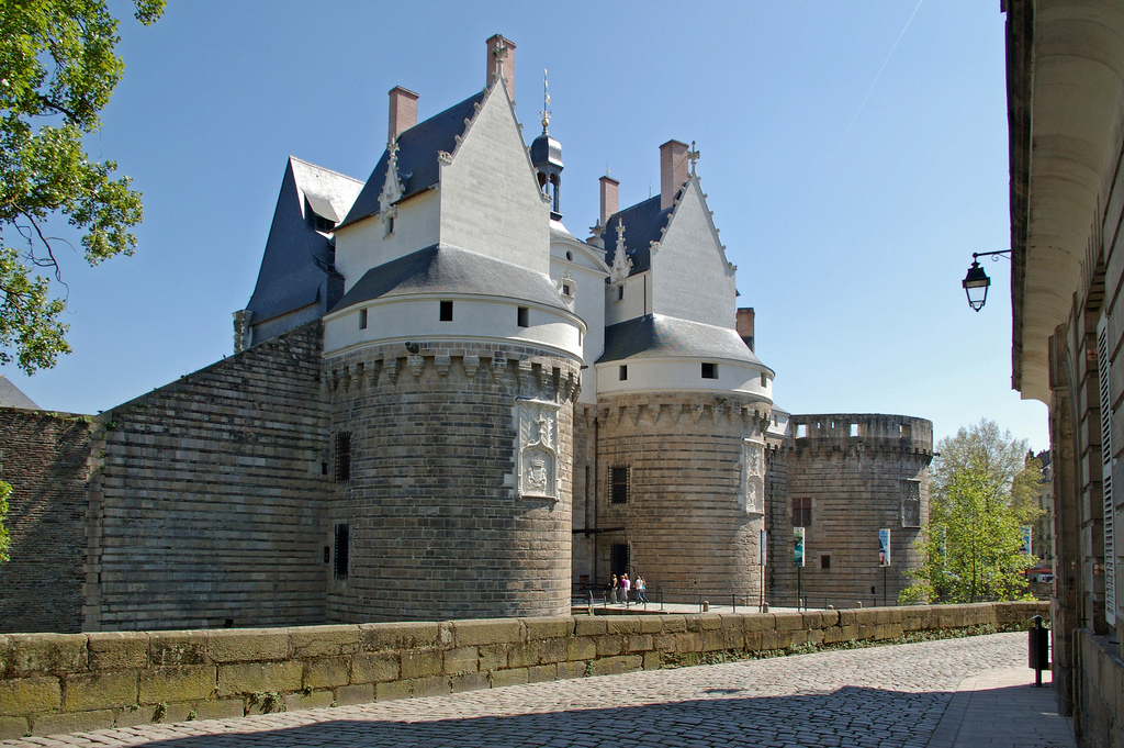 Entrée du château des ducs de Bretagne - Crédit photo @Daniel Jolivet - Flickr