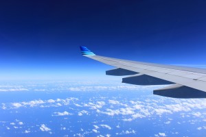 Vue du ciel d'un avion @Fuzz - Pixabay