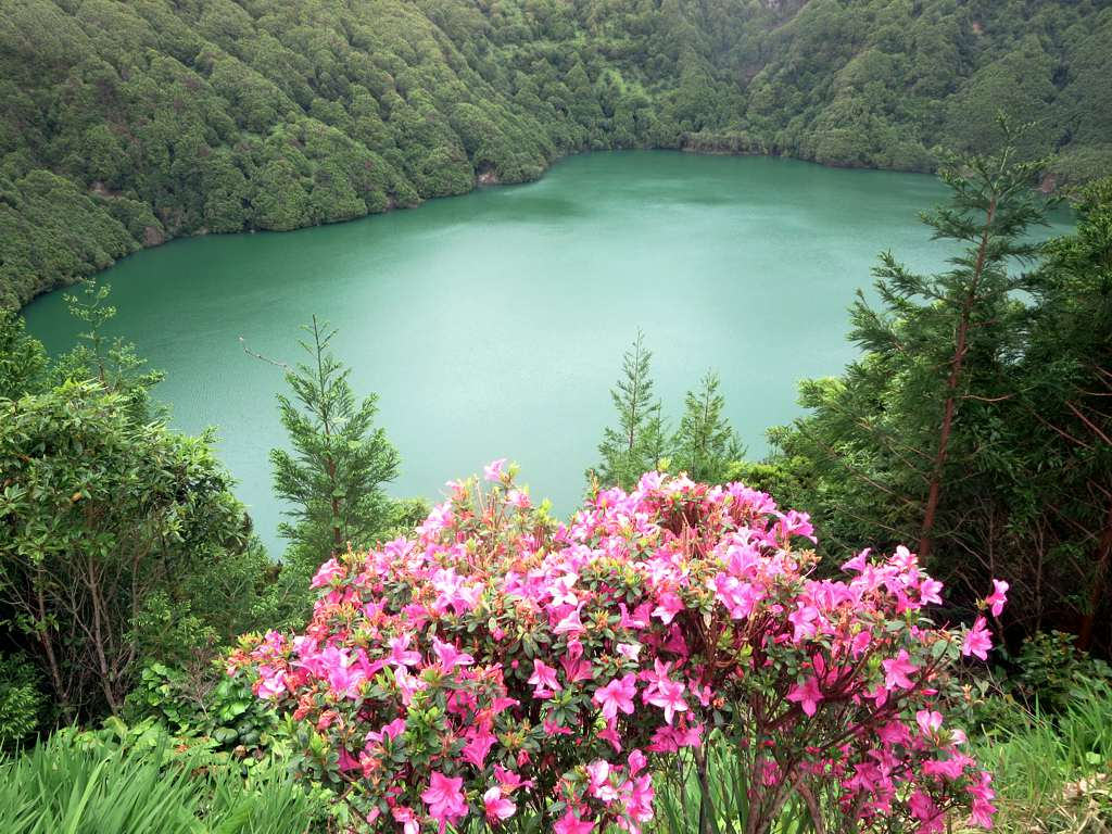 Lac de Santiago, les Açores. Crédit photo @David Stanley - Flickr