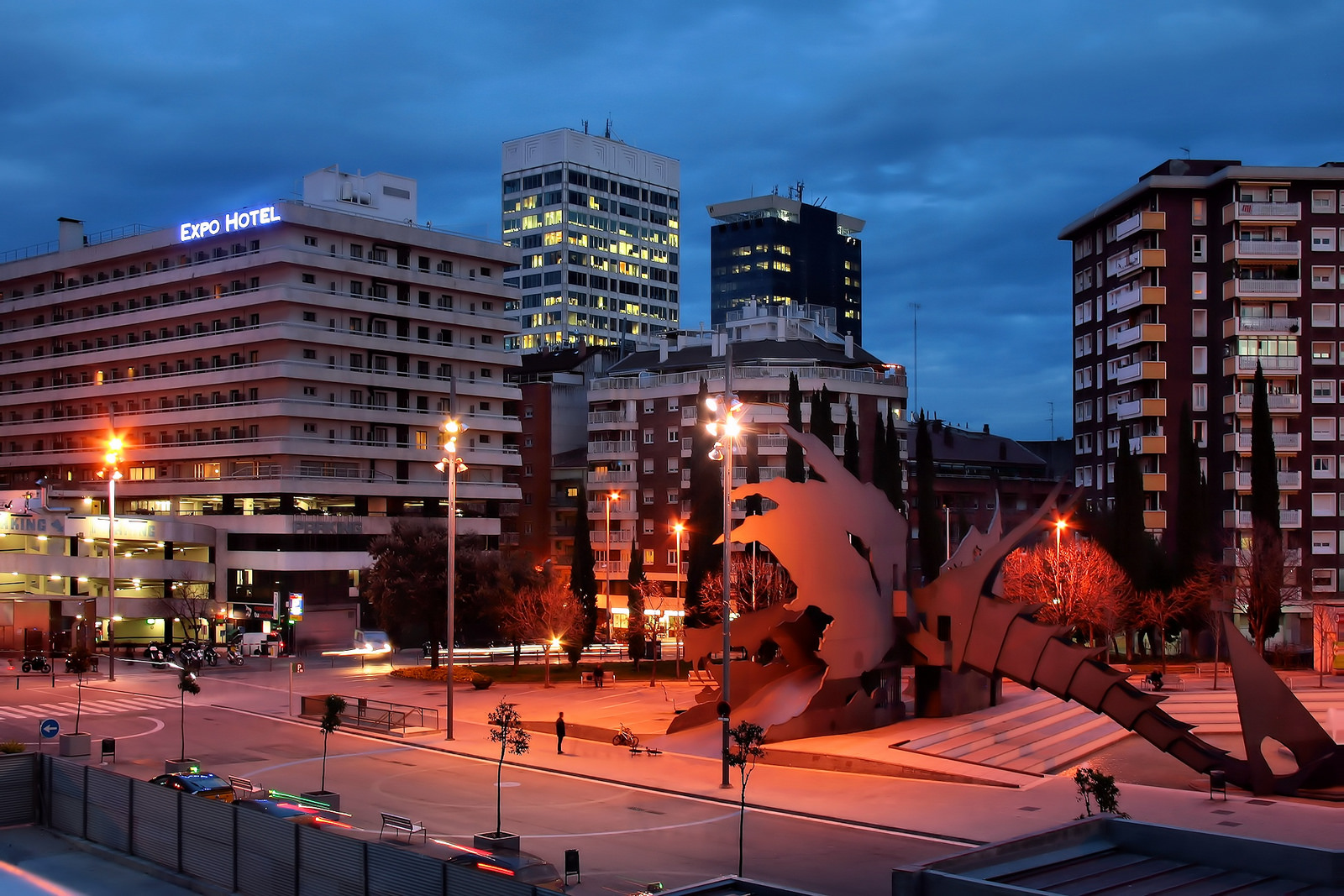 Le quartier de Sants est retiré du centre ville. Crédit photo @Jorge Franganillo - Flickr