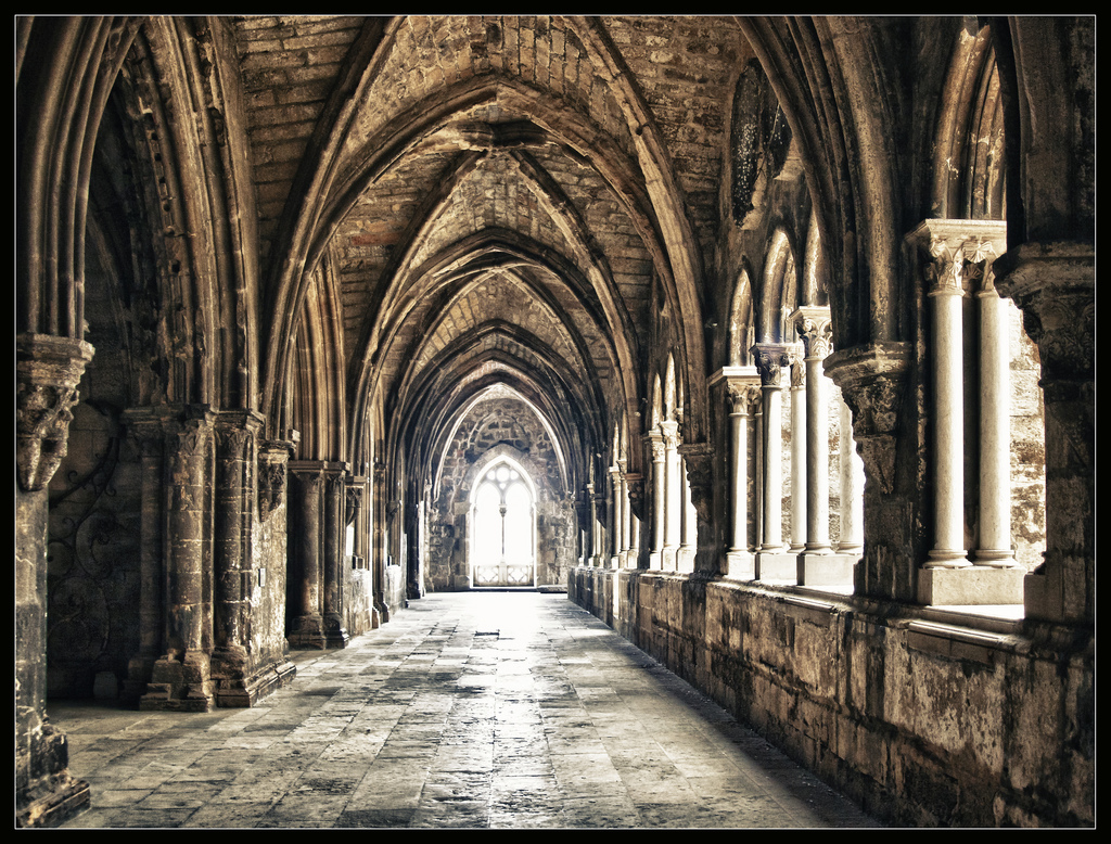 L'intérieur lumineux de Sé de Lisboa (Igreja de Santa Maria Maior). Crédit photo @Bert Kaufmann - Flickr