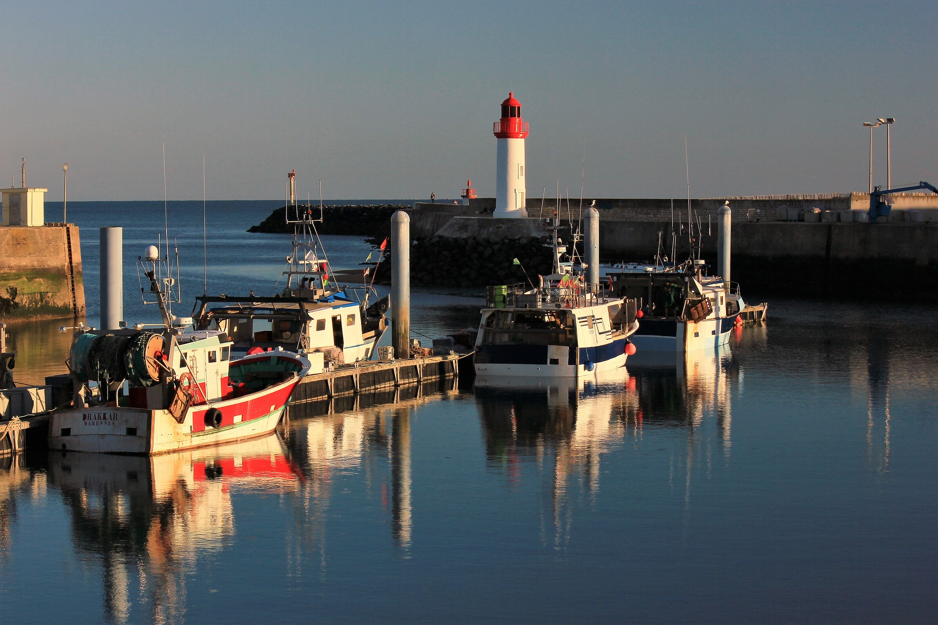 L'île d'Oléron et ses bateaux de pêche. Crédit photo @palikaojm - Pixabay