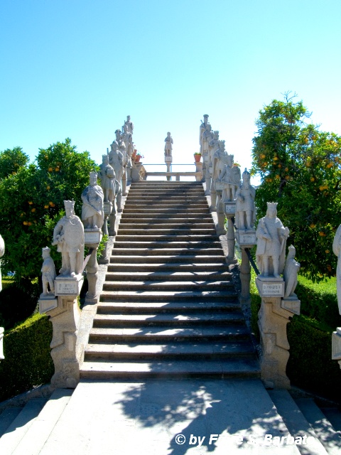 Découvrez les plus beaux jardins du centre du Portugal - plare. Jardim do Antigo Paço Episcopal. Crédit photo @Fiore Silvestro Barbato - Flickr