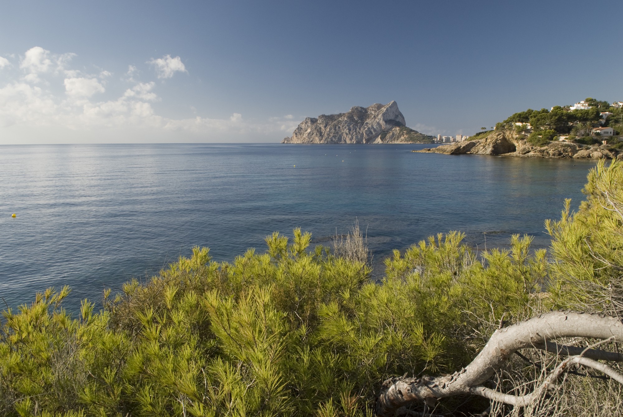 Difficile de ne pas tomber sous le charme des côtes de Calpe. ©Ctad Valencia