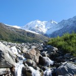 Vue sur les aiguilles de Bionnassay - @OT Savoie Mont Blanc