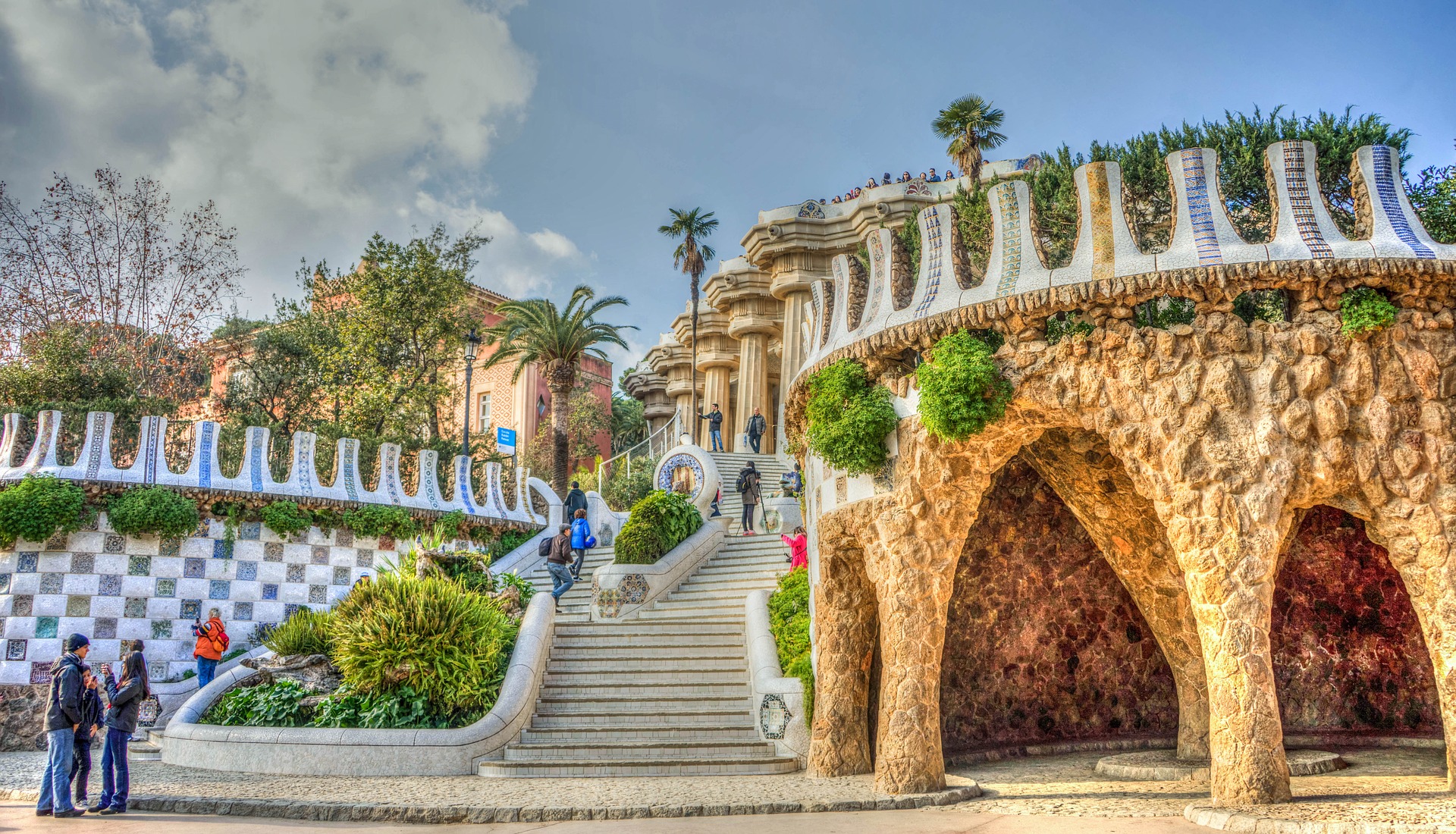 Parc Guëll, Barcelone - @mariamichelle - Pixabay