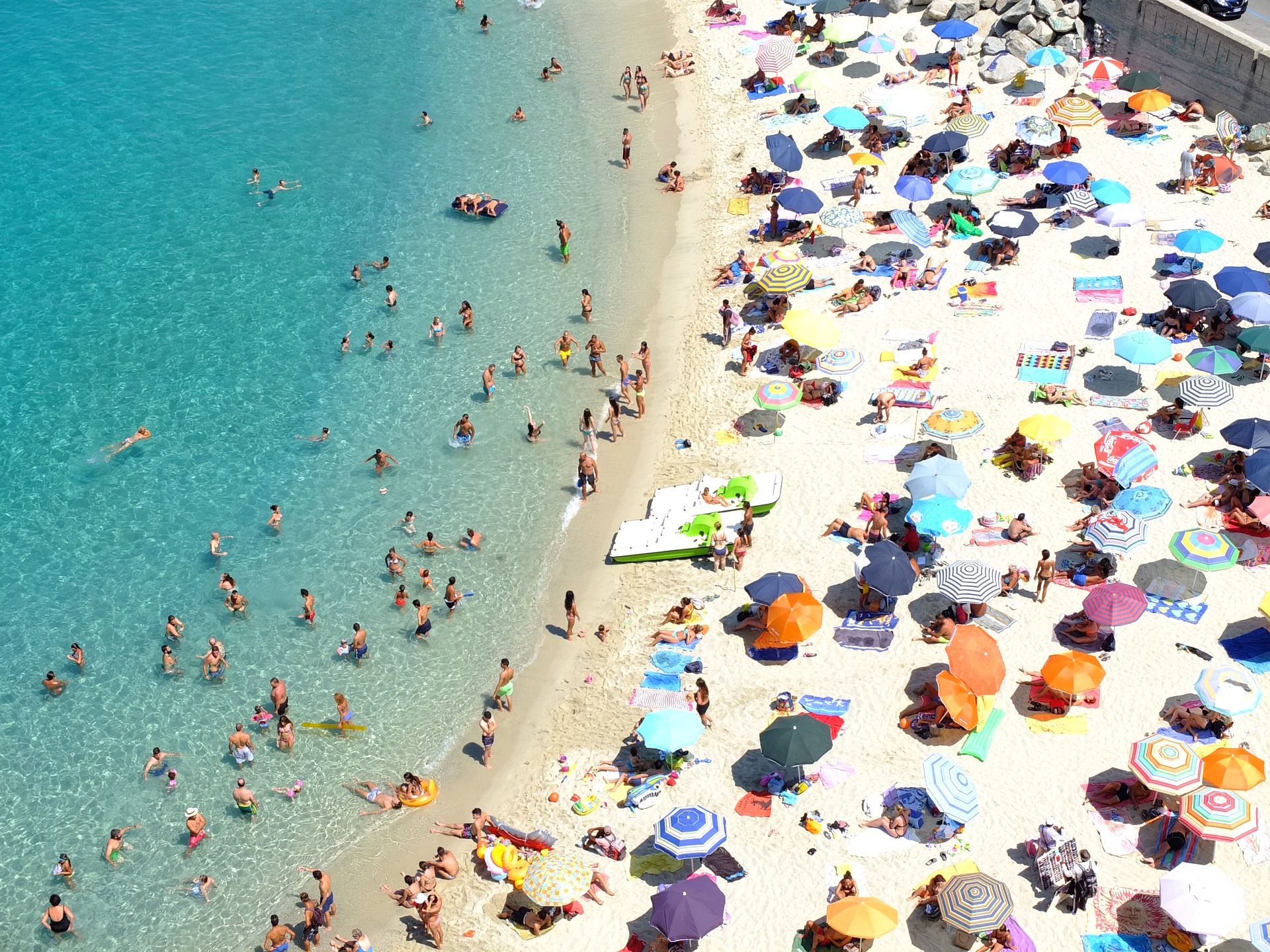 Des vacances à votre image dans les stations balnéaires de Toscane - plare. Plage, Italie - @MargaD - Pixabay