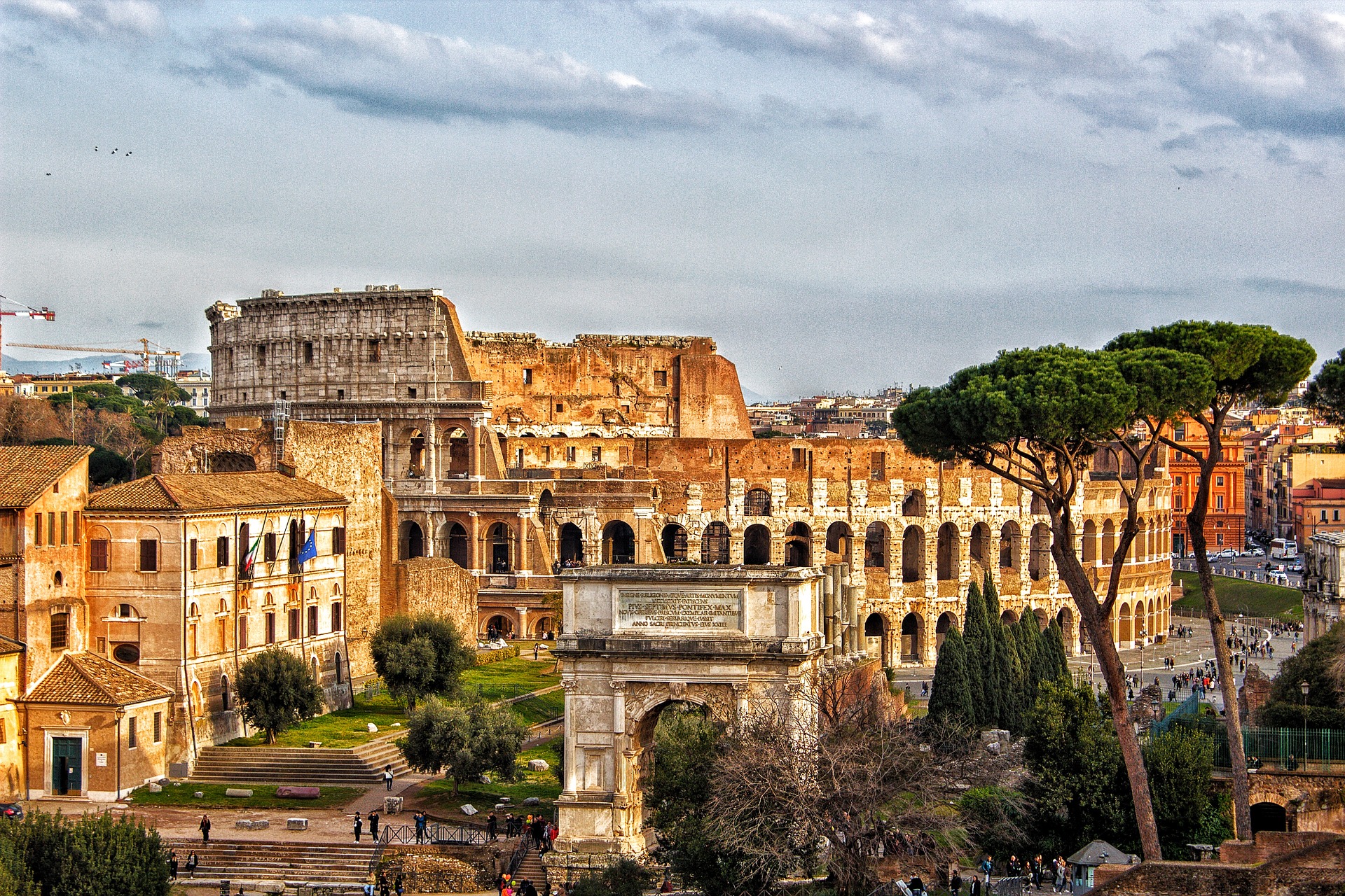 Le Colisée, Rome - @The_Double_A - Pixabay