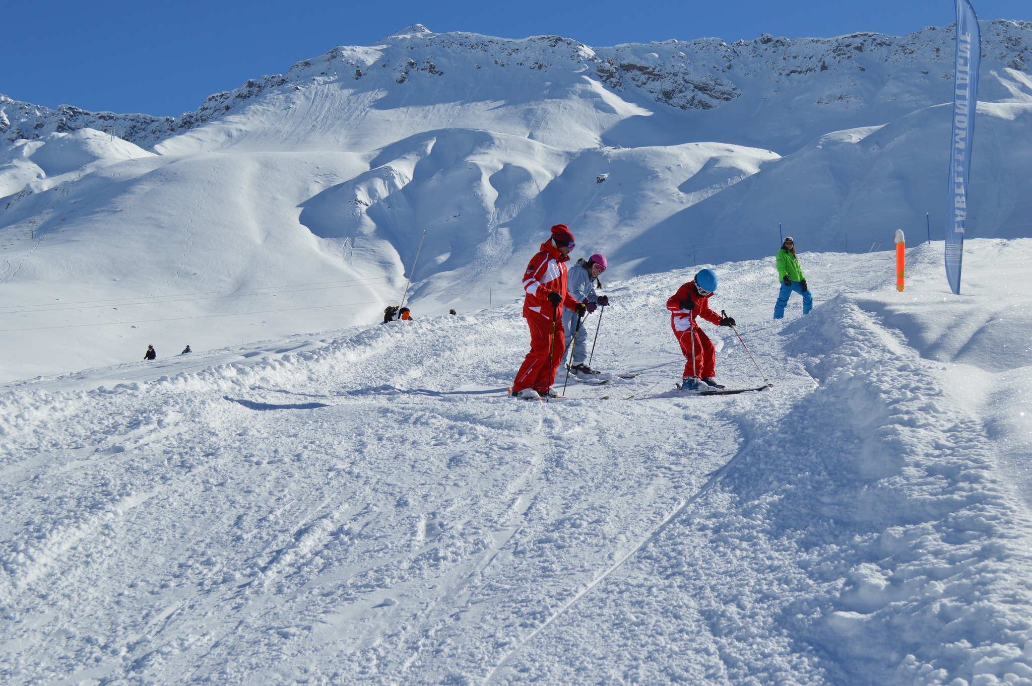 Les cours de ski avec un moniteur @St François Longchamp Tourisme - Flickr
