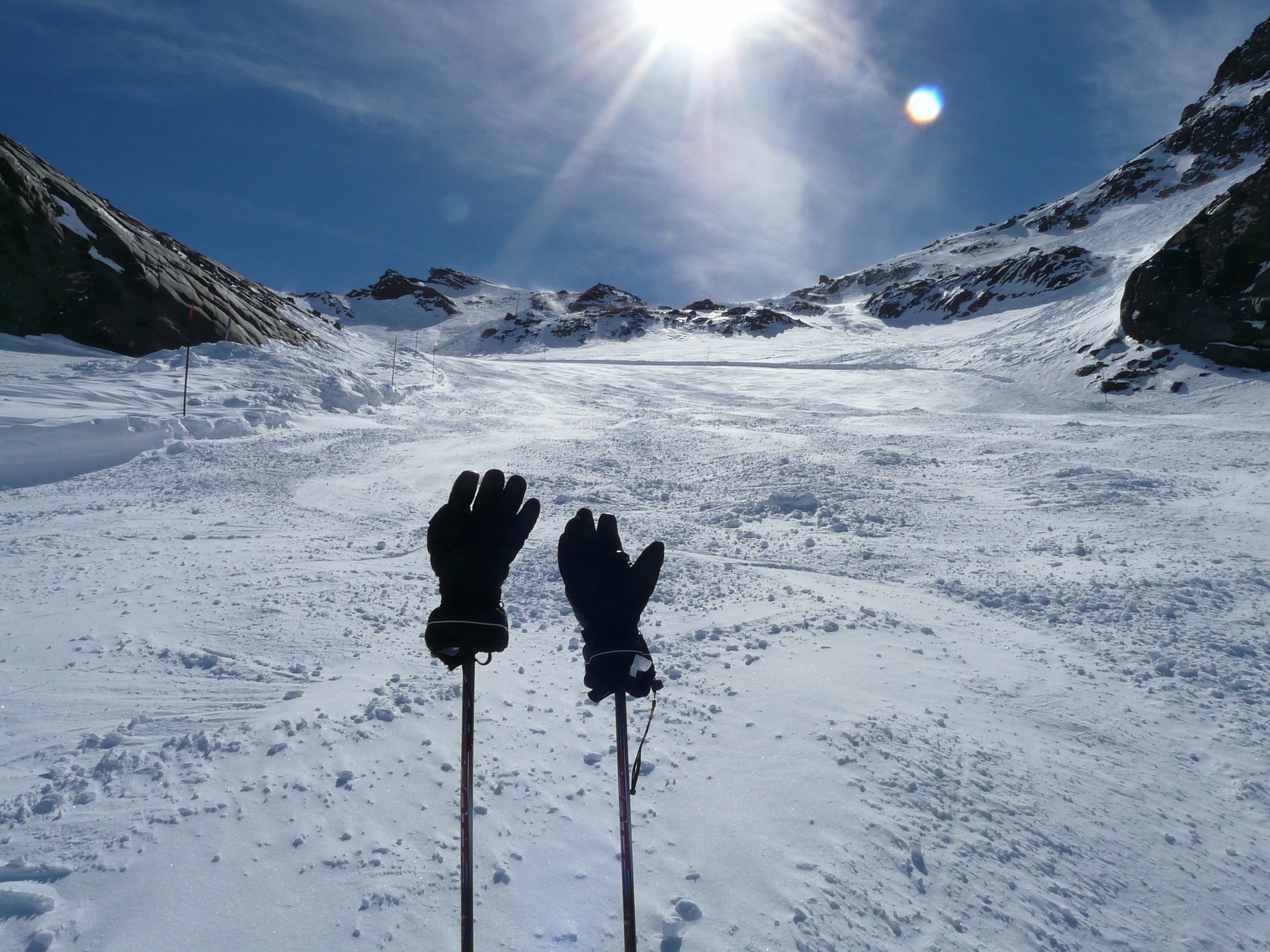 Les gants de ski connectés - @Hans - Pixabay