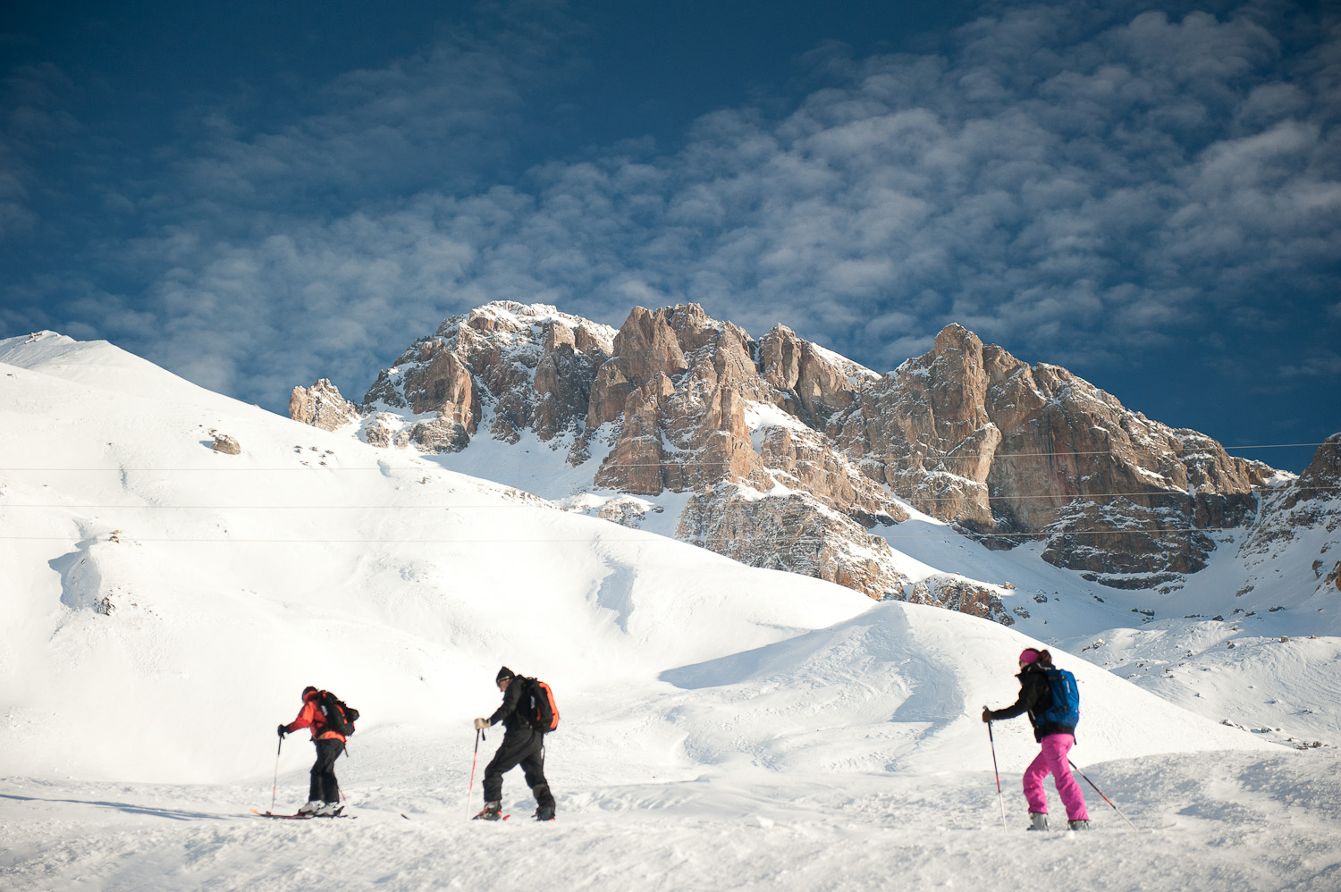 Ski de randonnée à Serre Chevalier - @Office de Tourisme Serre Chevalier - Flickr