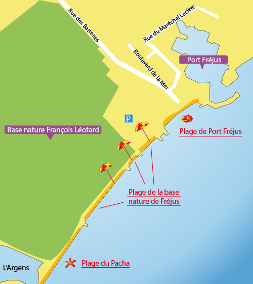 Plages de Fréjus