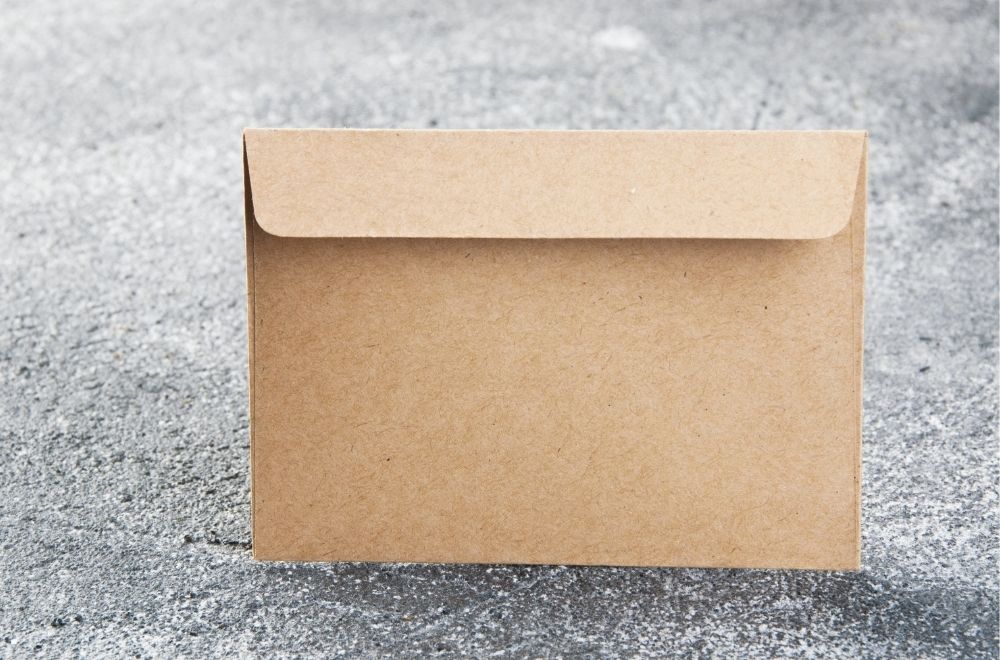 enveloppe kraft