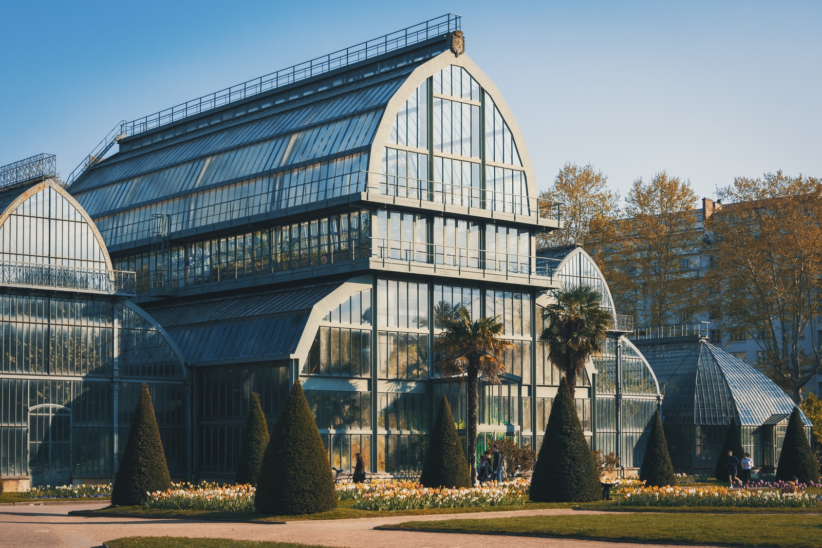 Lyon jardin des plantes parc de la tête d'or