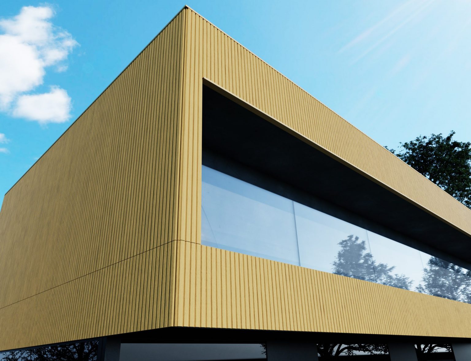 Durable et sans entretien, le bardage composite innovant pour votre façade