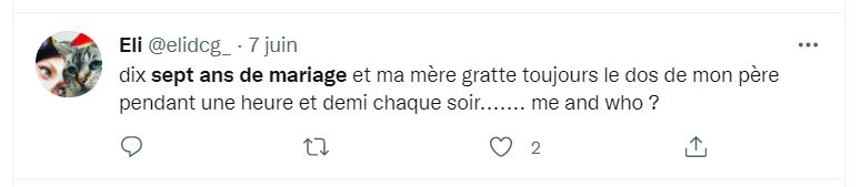 Grattage de dos