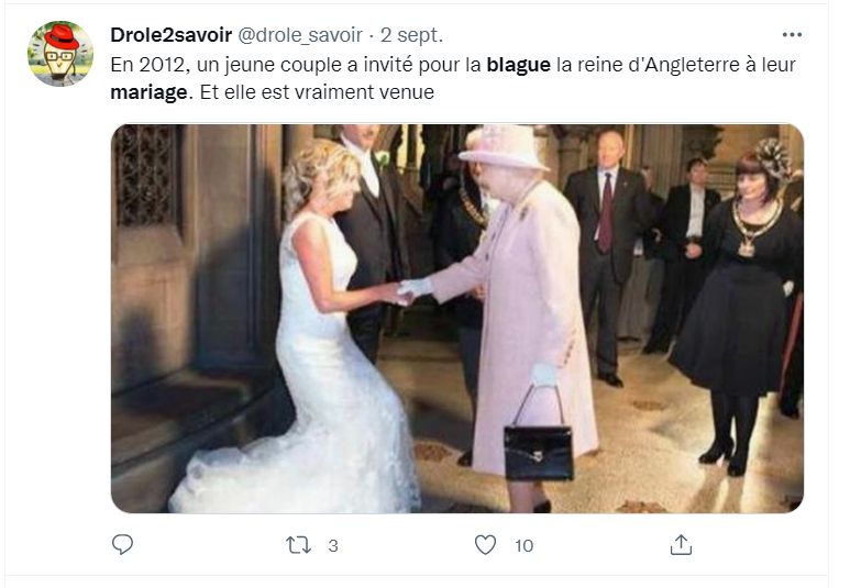 On ne plaisante pas avec la reine