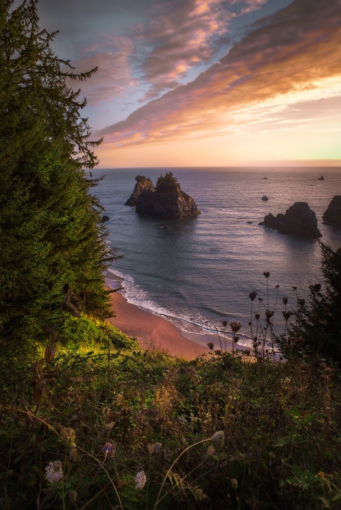 Secret Beach Oregon Visite Voyage - Plare