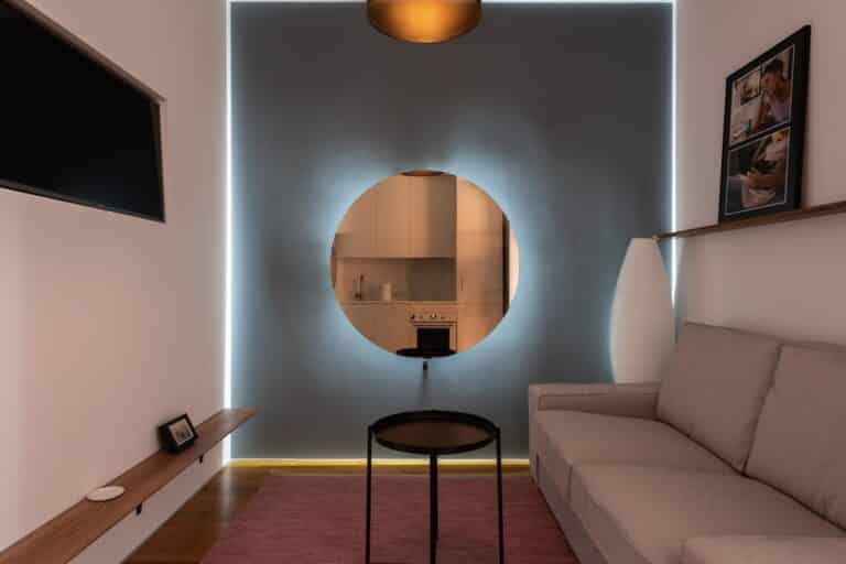 télévision miroir