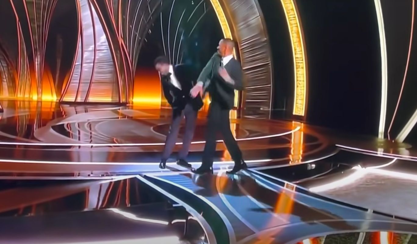 Will Smith frappe gifle Chris Rock Oscars 2022 - Plare - Capture vidéo twitter