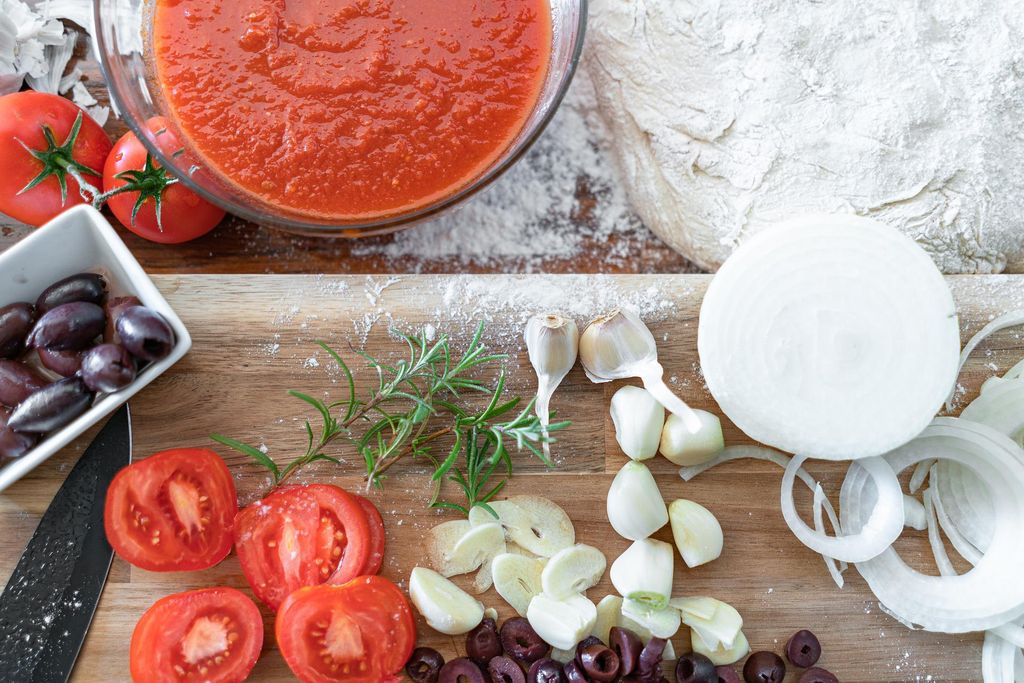 Pizza ingredients recettes 1