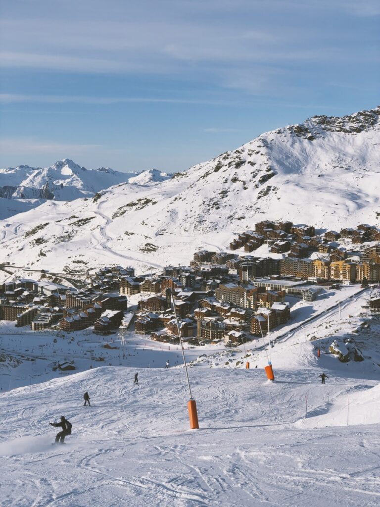 Val thorens ski montagne Plare