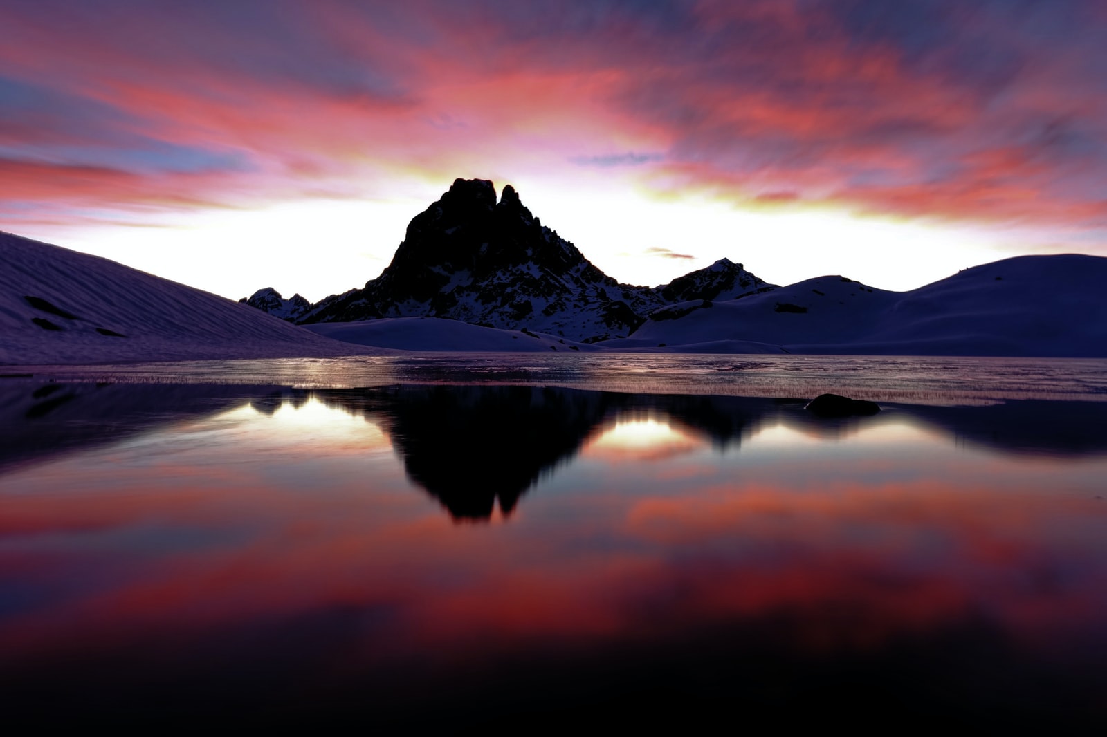 Pic du Midi d'Ossau ete montagne Plare