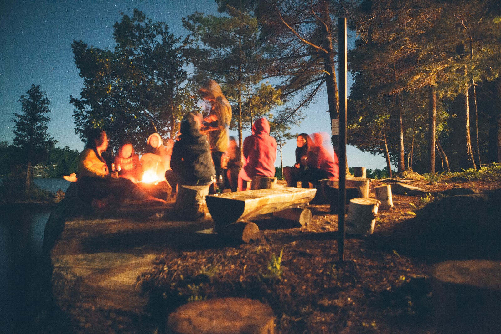 Camping animation Plare
