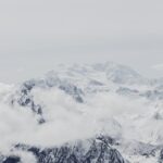 La Plagne montagne nuage ski neige Plare