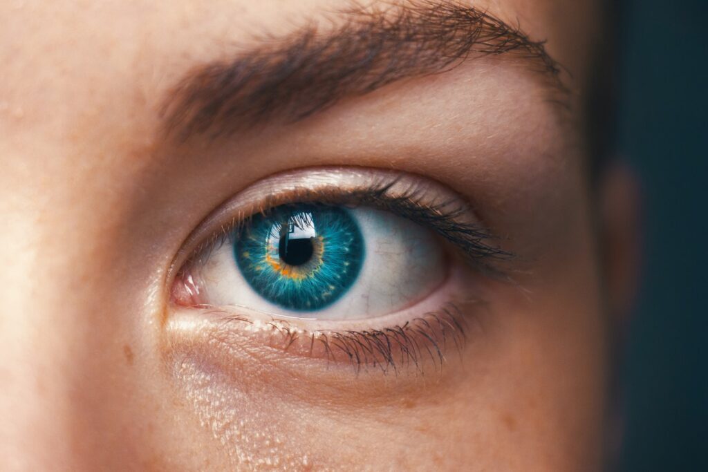 Lentilles de contact yeux ski Plare