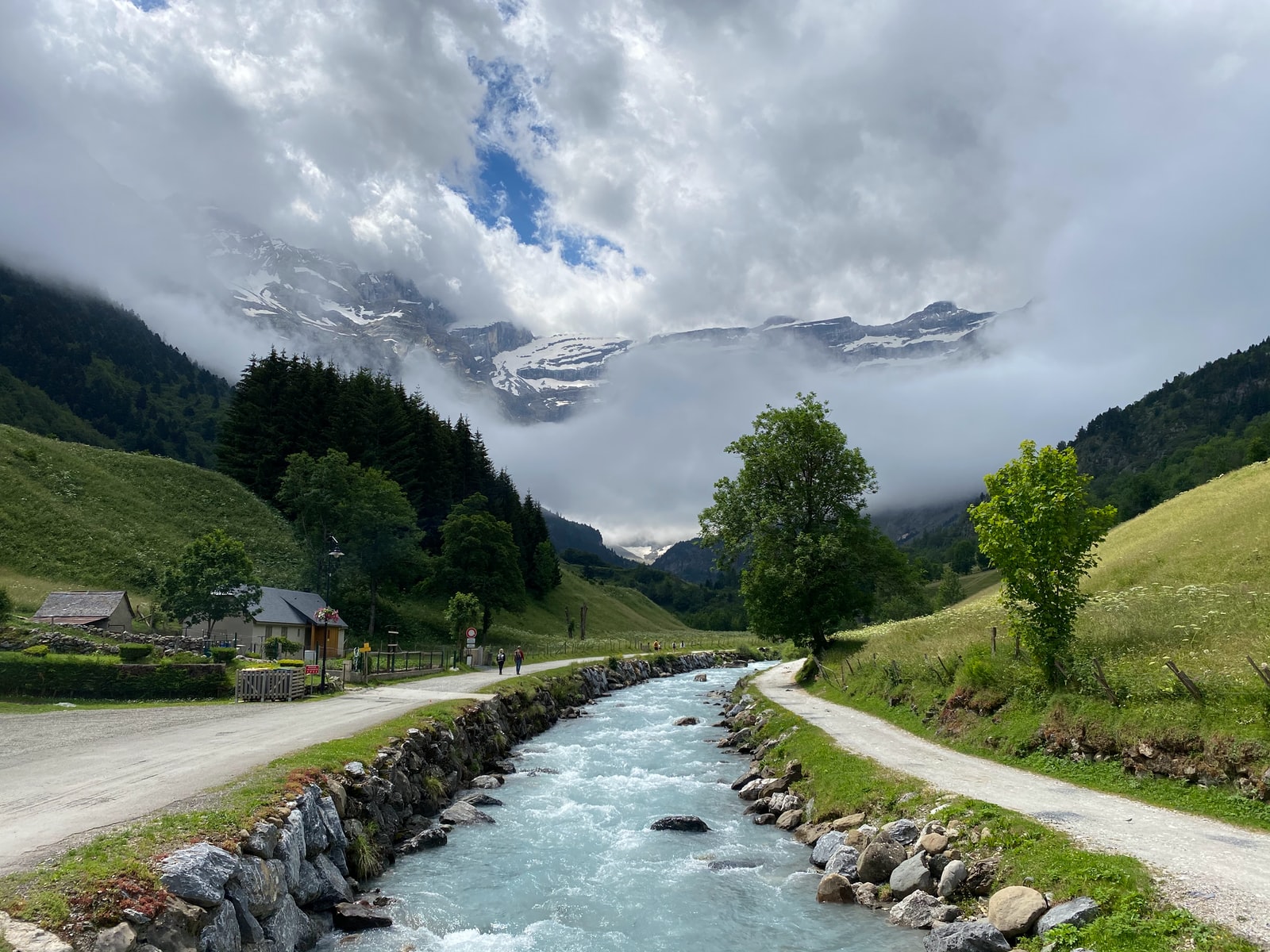 Cirque de Gavarnie montagne Plare
