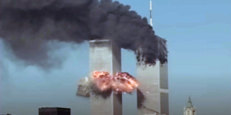 9.11 second avion percute la tour capture ecran Tous Droits Réservés Youtube