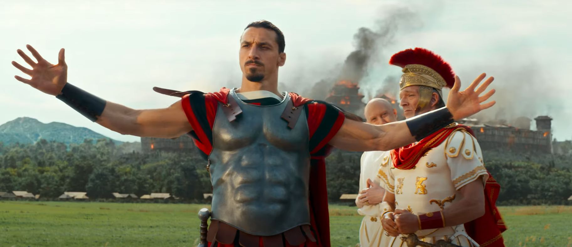 Astérix et Obélix L'Empire du milieu première image Zlatan Ibrahimovic Antivirus Bande-Annonce Plare