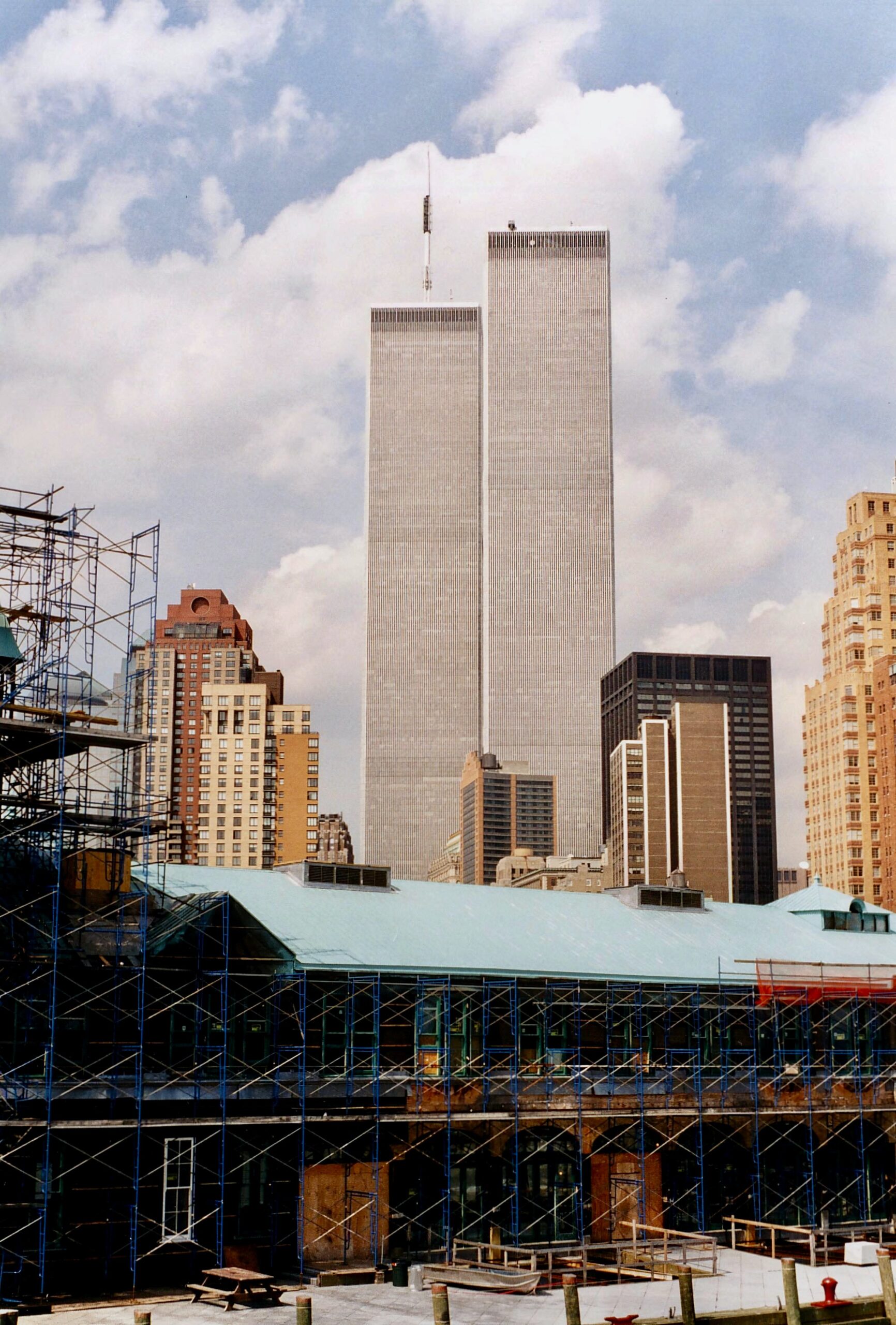 Attentat WTC Twin Towers 9.11 Plare