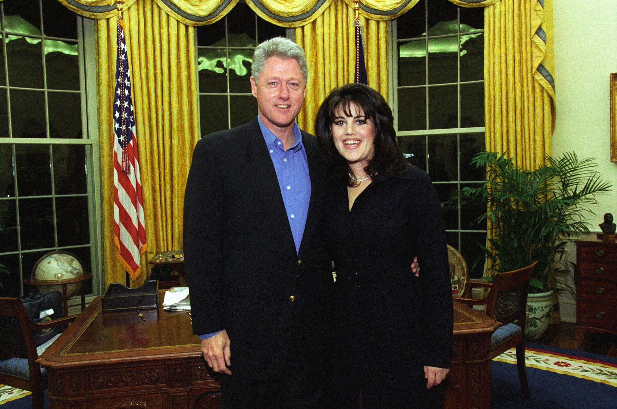 Bill Clinton et Monica Lewinsky Plare