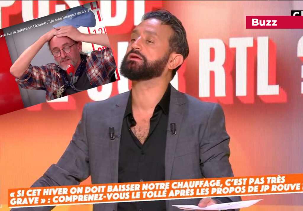 Cyril Hanouna insulte Jean Paul Rouve Quel Abruti Con comme une bite Bad Buzz Guerre Ukraine Baisser chauffage Plare