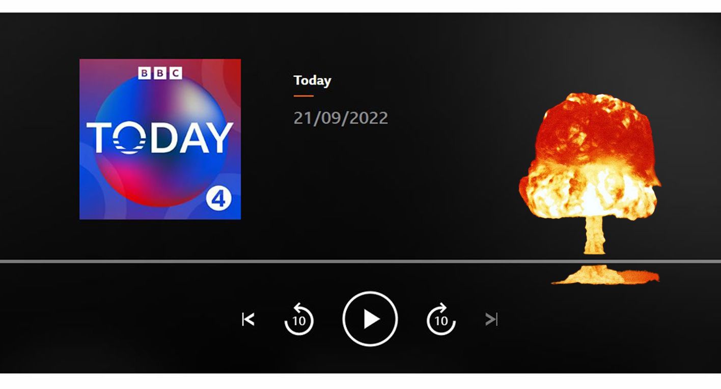 Direct BBC Ex conseiller Poutine Menace arme Nucléaire Plare