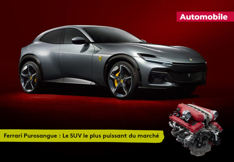 Ferrari Purosangue Le SUV le plus puissant du marche Plare