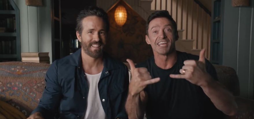 Hugh Jackman et Ryan Reynolds Plare