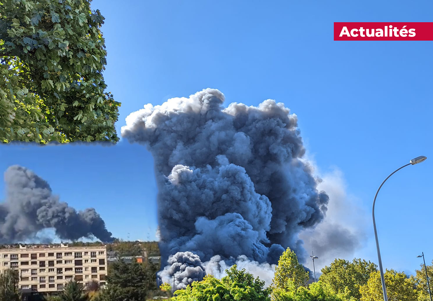 Incendie Marche Rungis Spectaculaire Entrepot Feu Paris France Plare