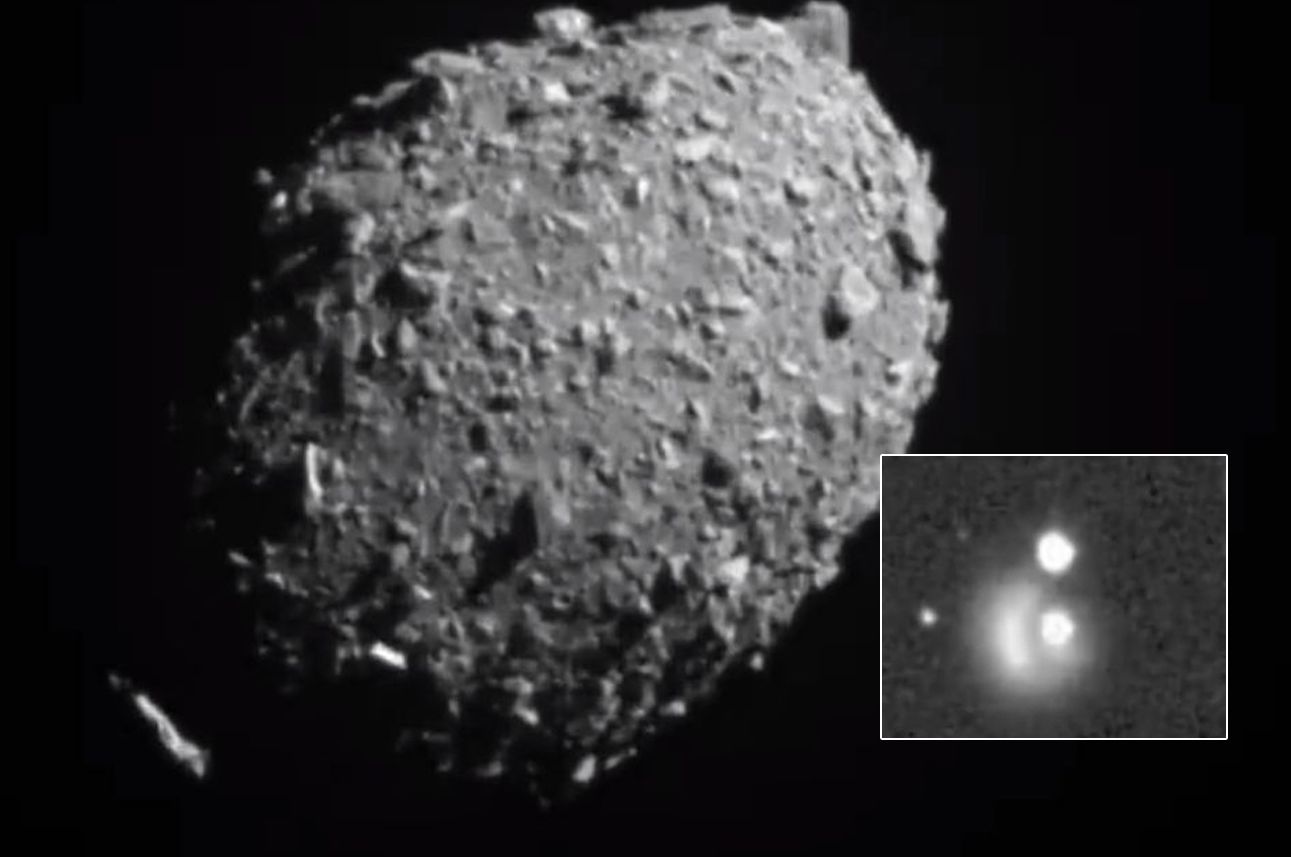 Mission Dart Asteroide Impact Dimorphos Terre Plare