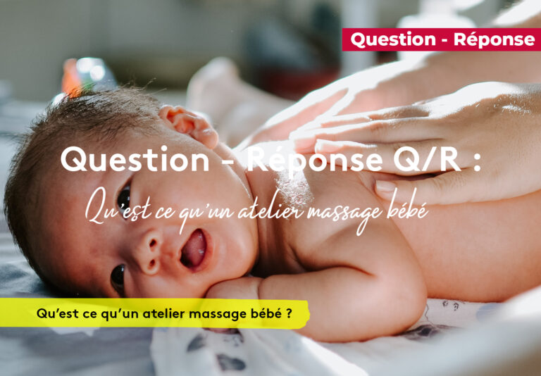 Qu'est ce qu'un atelier massage bébé Plare