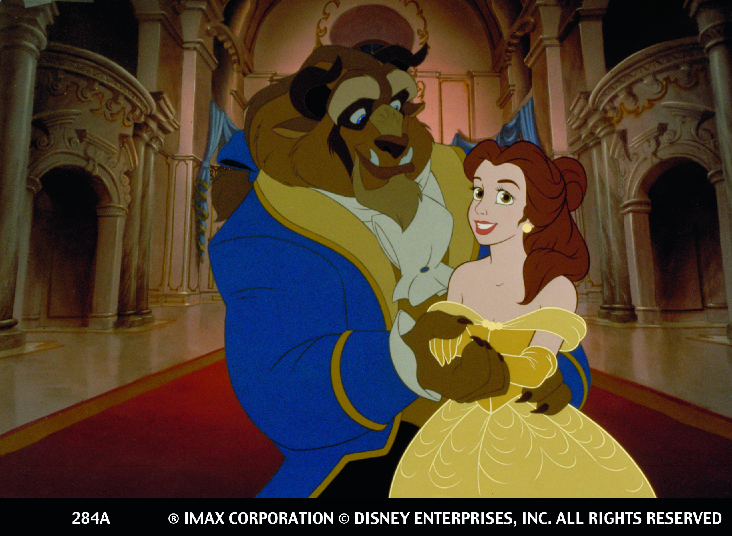 La belle et bête Disney classique Plare