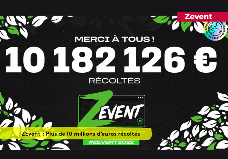 ZEvent Plus de 10 millions d’euros récoltés Plare
