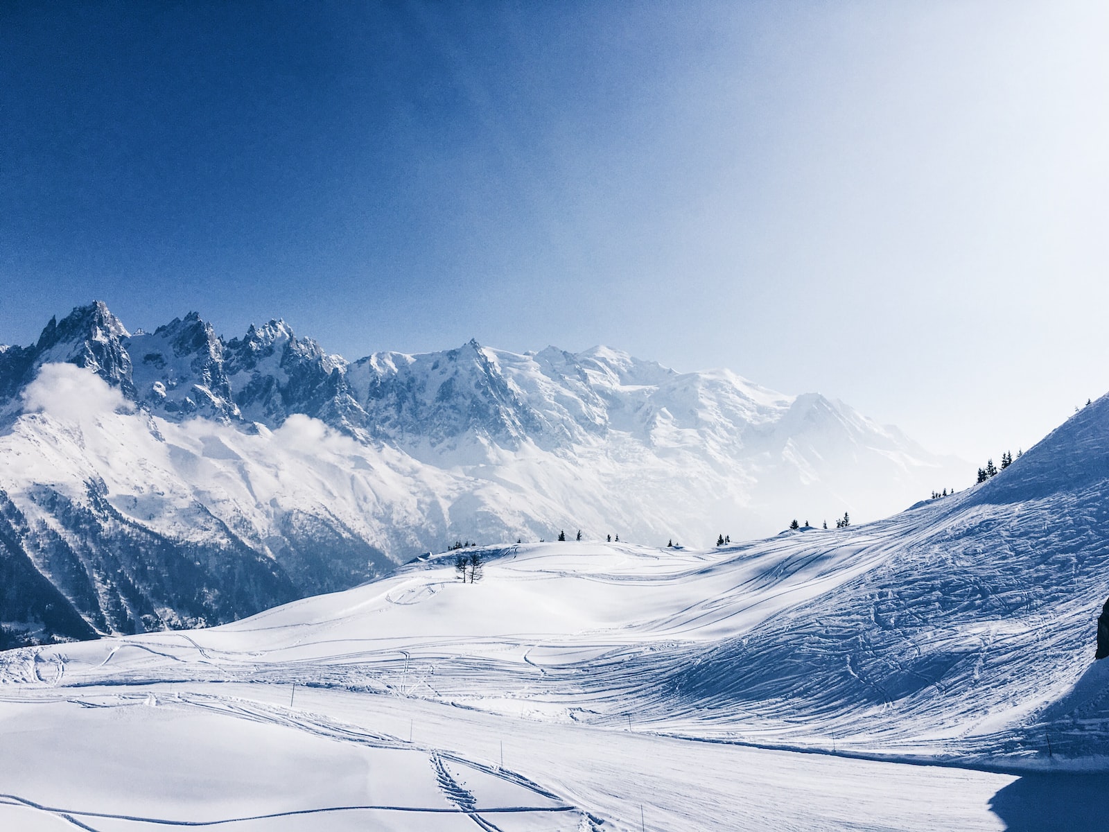 Chamonix-Mont-Blanc Montagne neige hiver vacance top Plare