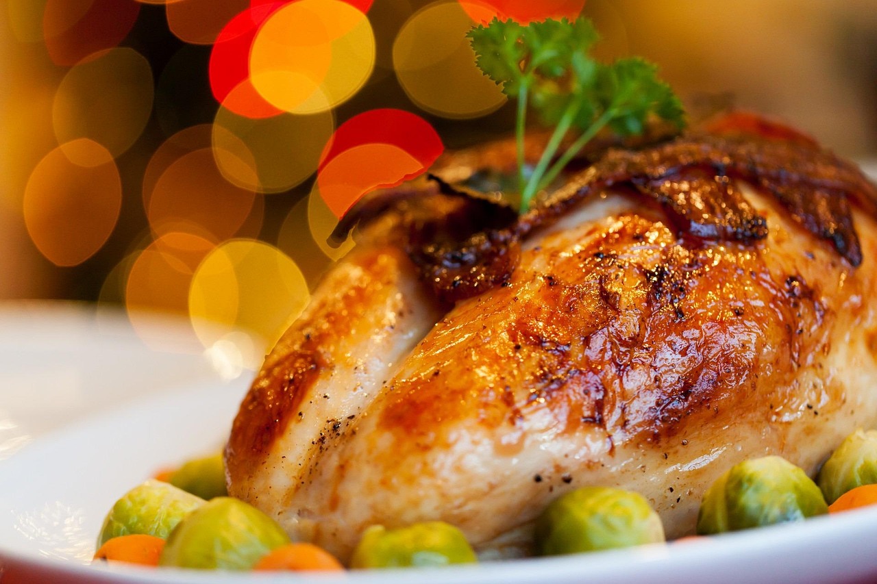 Recette dinde aux marrons de noël Plare