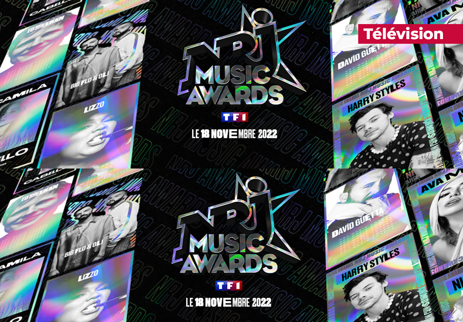 Nrj Music Awards 2022 TF1 18 novembre 2022 nommés catégorie Plare