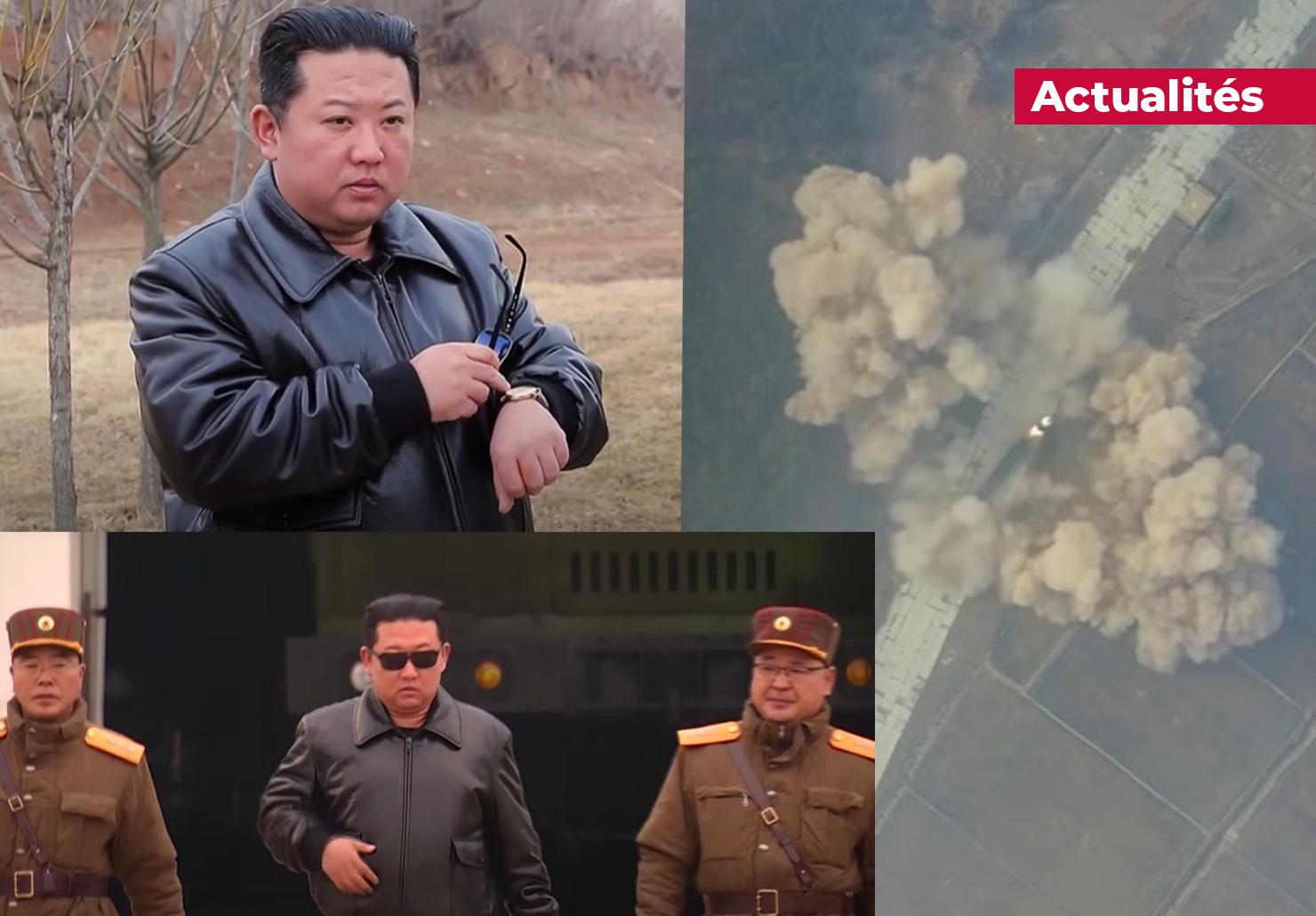 Tir Missile Balistique Coree Nord Pyong Yang Kim Jong-Un Japon Plare