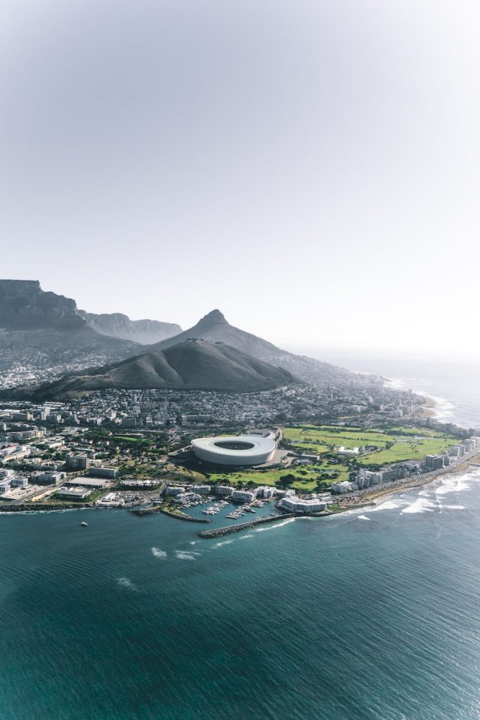 Top meilleur ville visiter Cap Town Afrique du Sud Plare