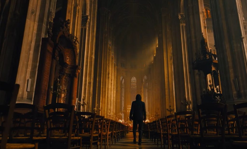 John Wick Chapitre 4 Keanu Reeves Notre Dame